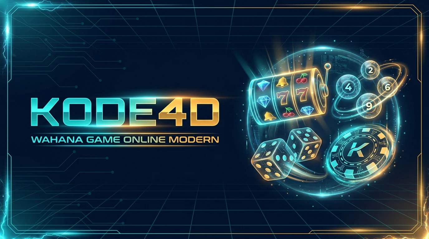 KODE4D wahana game online modern — slot, togel, live casino